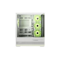 MSI MAG PANO 110R PZ WHITE Panoramik Temperli Cam 4x120mm ARGB Fanlı Beyaz ATX Gaming Kasa