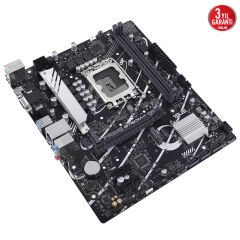 Asus Prime B760M-K D4 Intel B760 LGA1700 DDR4 5333MHz (OC) HDMI VGA mATX Anakart