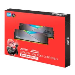 XPG 16GB (2x8GB) Lancer RGB Rog Certified DDR5 6600MT/s CL32-44-44 1.4V Soğutuculu PC RAM
