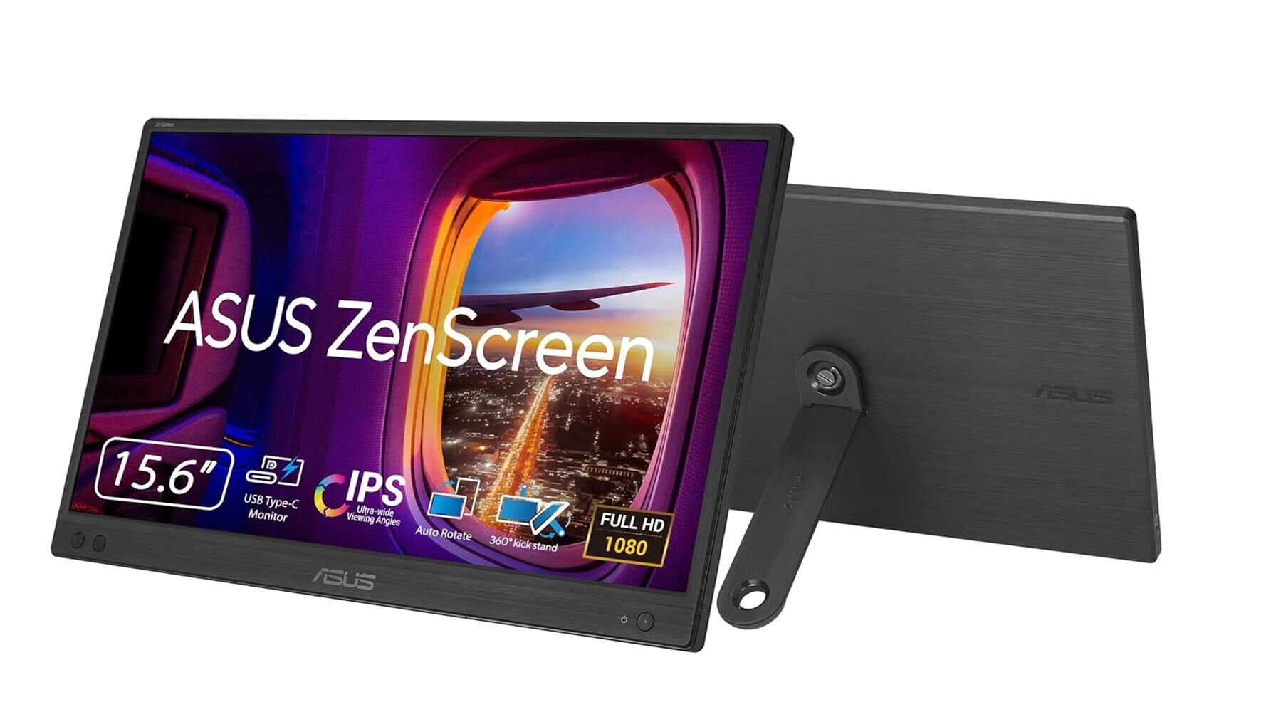 ASUS ZenScreen MB166CR 15.6'' IPS Full HD 1920x1080 5ms USB-C Anti-Glare Taşınabilir USB Monitör