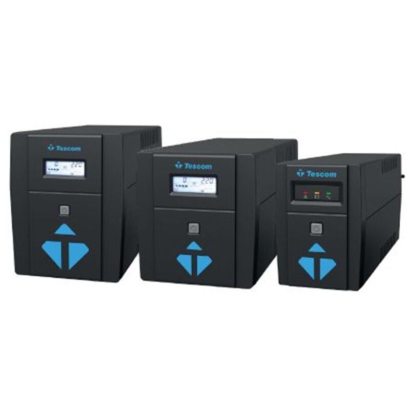 TESCOM LEOAP 800VA 1F/1F (1X9AH) 5/10DK LINE INTERAKTIF UPS