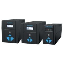 TESCOM LEOAP 800VA 1F/1F 1x9Ah Akü 5/10 DK Yedekleme LCD Line Interaktif UPS