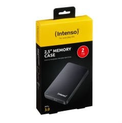 Intenso Memory Case 2TB 2.5'' USB 3.0 Siyah Taşınabilir Harici Hard Disk (6023580)