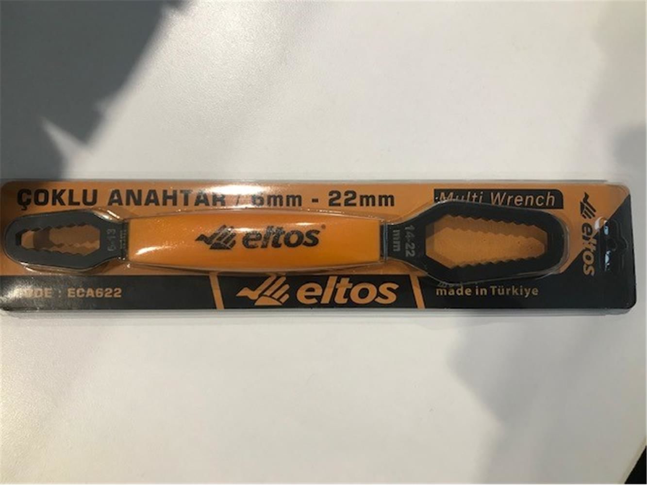 Eltos Çoklu Ayarlı Sıkma Anahtarı (6mm - 22mm)