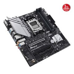 ASUS PRIME B650M-A WIFI II AMD B650 AM5 DDR5 6400MHz (OC) Çift M.2 Wi-Fi 6 mATX Anakart