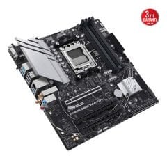 ASUS PRIME B650M-A WIFI II AMD B650 AM5 DDR5 6400MHz (OC) Çift M.2 Wi-Fi 6 mATX Anakart
