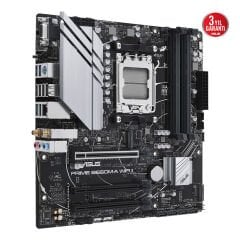 ASUS PRIME B650M-A WIFI II AMD B650 AM5 DDR5 6400MHz (OC) Çift M.2 Wi-Fi 6 mATX Anakart