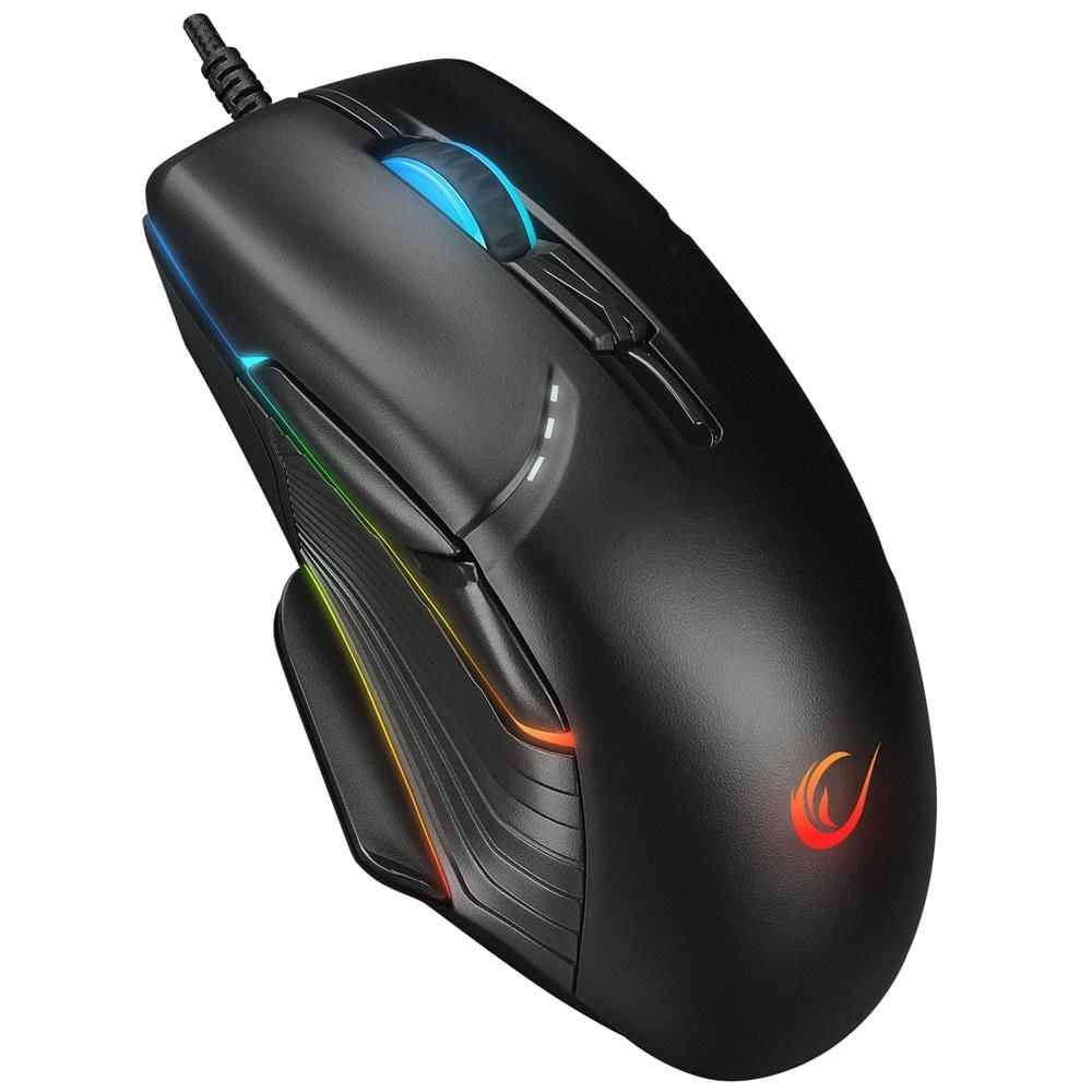 Rampage SMX-R19 FIGHTER 12400DPI RGB LED Profesyonel Gaming Mouse