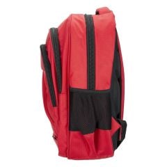 PLM City Kırmızı 15.6-17'' Dizüstü Bilgisayar Uyumlu Notebook Sırt Çantası, Dayanıklı ve Rahat Taşıma