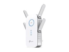 TP‑Link RE650 AC2600 Dual‑Band 1750 Mbps (800 Mbps + 1733 Mbps) 4×4 MU‑MIMO 4 Harici Antenli Gigabit Ethernet Portlu Wi‑Fi Menzil Genişletici (Range Extender) Beyaz