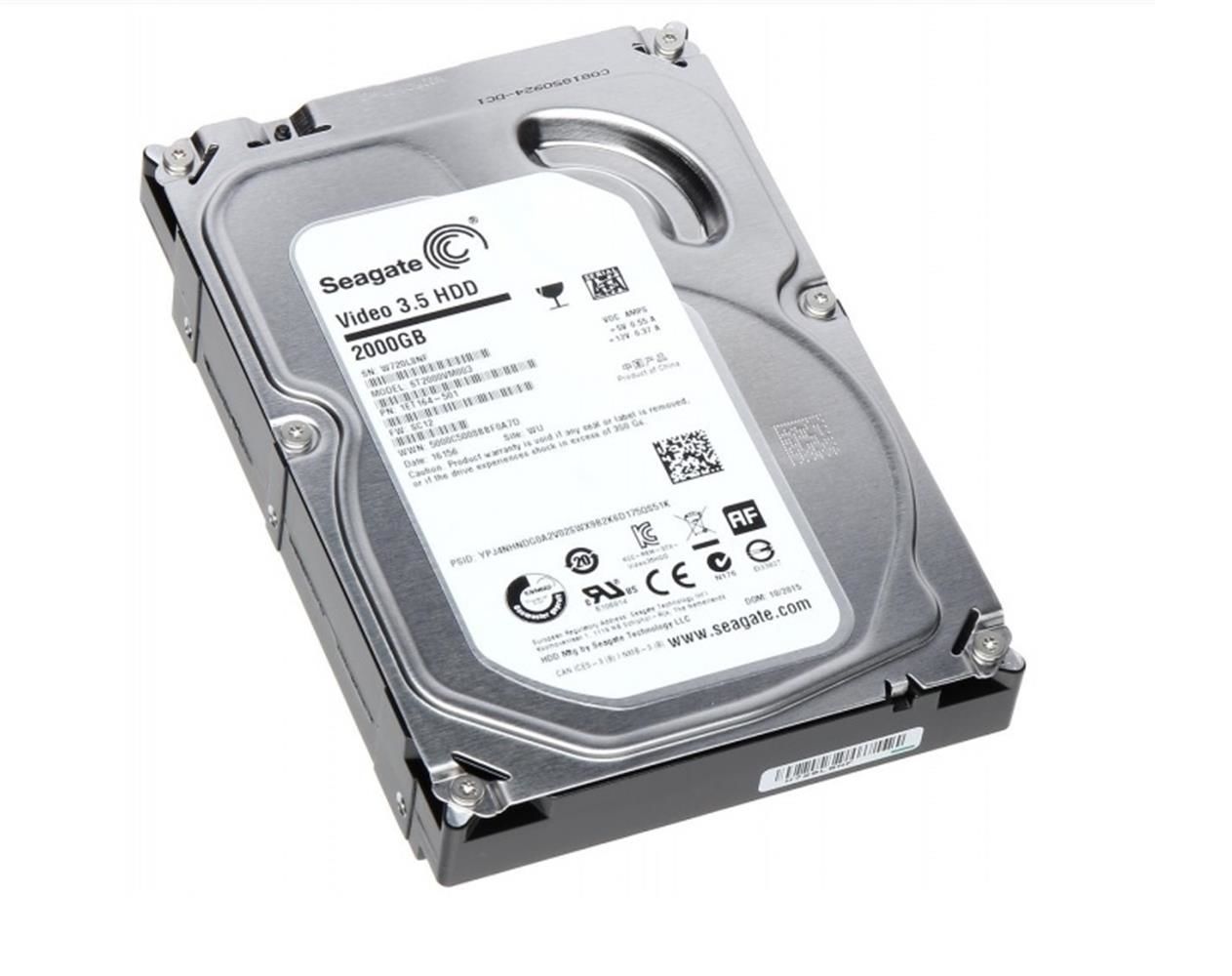 Seagate ST2000VM003 Pipeline HD 2TB SATA III 6Gb/s 64MB Cache 5900 RPM 3.5″ Video Güvenlik / 7×24 HDD İthalat