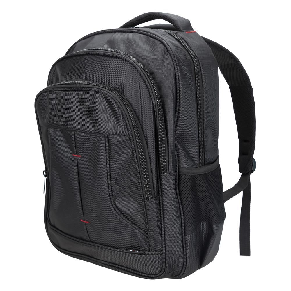 Plm City Siyah 15.6'' - 17'' İnç Notebook Uyumlu Su Geçirmez Büyük Kapasiteli Sırt Çantası