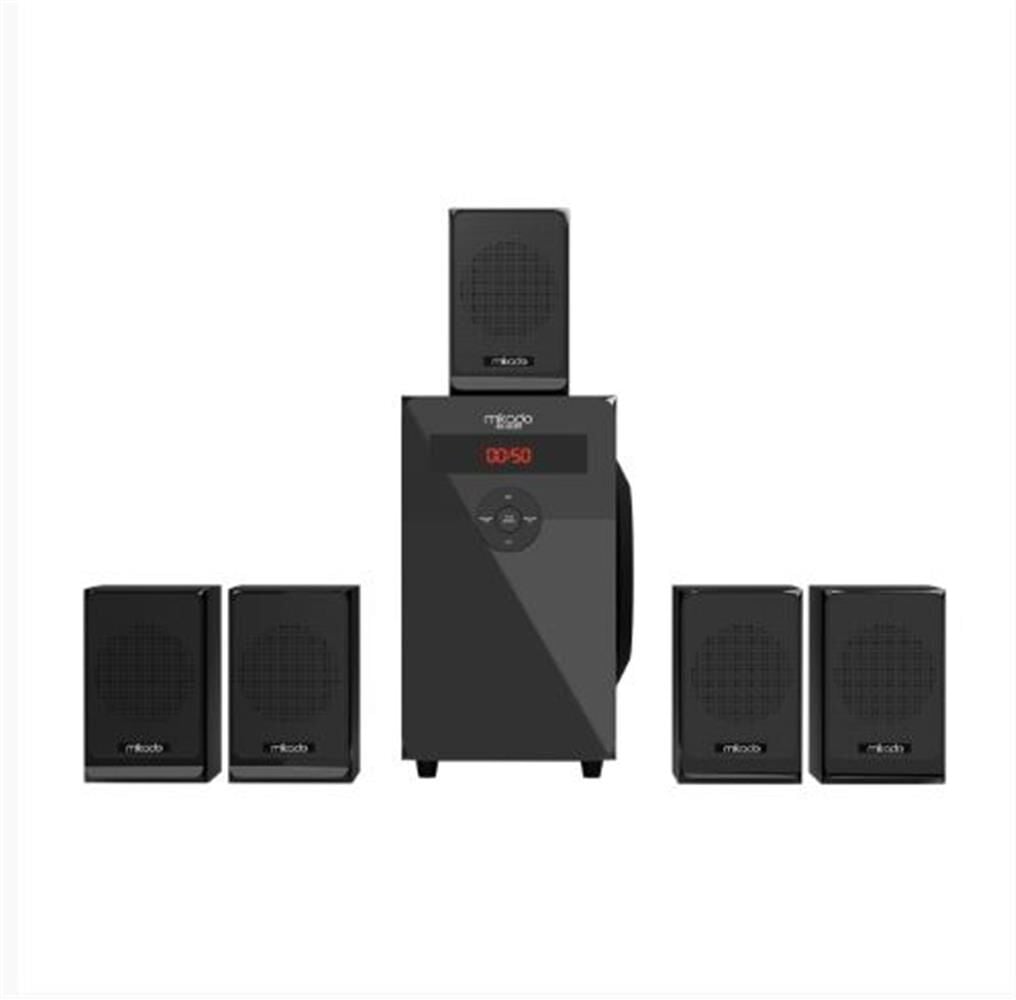 Mikado MD-582BT 5+1 110W USB/SD/FM Destekli Multimedia Bluetooth Speaker Ses Sistemi
