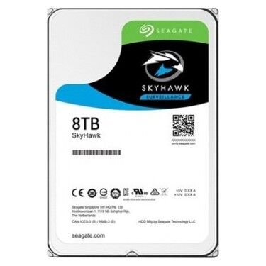 8TB SEAGATE SKYHAWK 256MB 7/24 RV ST8000VX010