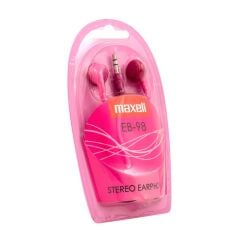 Maxell EB-98 Pembe Ear Bud Kulaklık