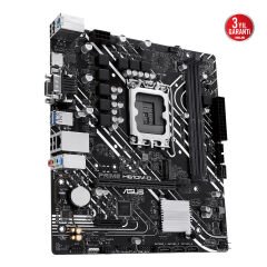 Asus Prime H610M-D Intel H610 Soket 1700 DDR5 5600MHz (OC) M.2 mATX Anakart