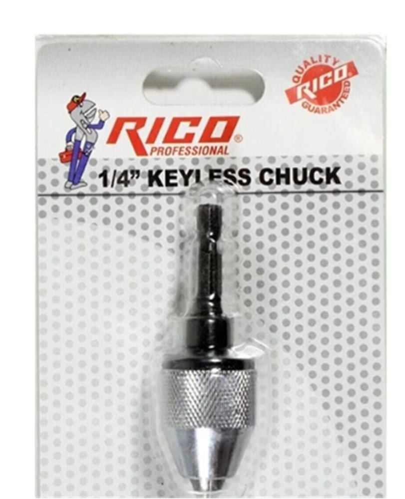 Rico Rt4407 Bits Saplı Anahtarsız Mandren 1/4'' Şaft (0.3-3 mm)