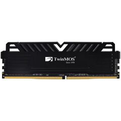 Twinmos TornadoX7 Pro 16GB DDR4 3200MHz CL16 1.35V Siyah Soğutuculu Masaüstü RAM (TMD416GB3200D16BKX7P)
