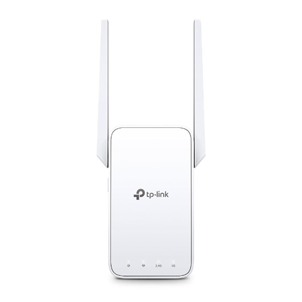 TP‑Link RE315 AC1200 Dual‑Band Wi‑Fi 5 Menzil Genişletici (300 Mbps @ 2.4 GHz + 867 Mbps @ 5 GHz) 10/100 Mbps Ethernet Portu, EasyMesh Uyumluluğu, 2 Harici Anten, 100‑240 V
