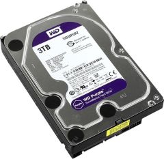 WD 3TB Purple WD30PURZ 3.5'' 64MB 5400RPM Güvenlik Harddisk