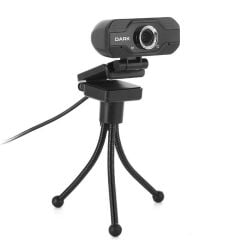 Dark WCAM21 HQ 1080P USB Web Kamera & Tripod