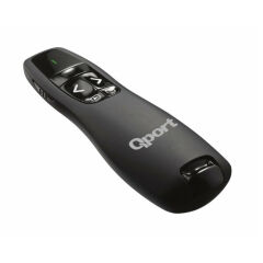 QPORT Q-SUN400 2.4GHZ USB KIRMIZI LAZERLİ SUNUM KUMANDASI - PRESENTER