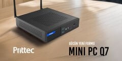 PRITTEC OX4 Q7-TH610L MINI PC I3-12100 / 8GB / 256 Nvme M2 / Free Dos