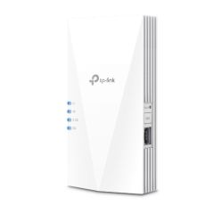 TP‑Link RE700X AX3000 Wi‑Fi 6 Dual‑Band Range Extender – 2402 Mbps 5 GHz + 574 Mbps 2.4 GHz, 1x Gigabit Ethernet, OneMesh™ Uyumlu, Tether App, Free to any router, Türkiye Garantili