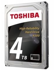 Toshiba 4TB N300 HDWG440UZSVA 7200RPM 128MB SATA3 NAS Diski