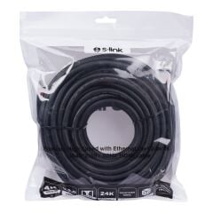 S-LINK SL-HDM4K25 19+1 HDMI to HDMI 25m v2.0 4K (3840*2160) 60Hz Kablo