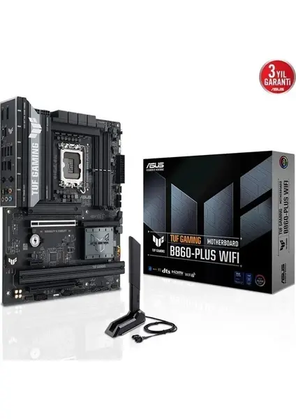 Asus TUF GAMING B860-PLUS WIFI Intel 1851p DDR5 8666 HDMI DP 3xM2 USB3.2 ATX