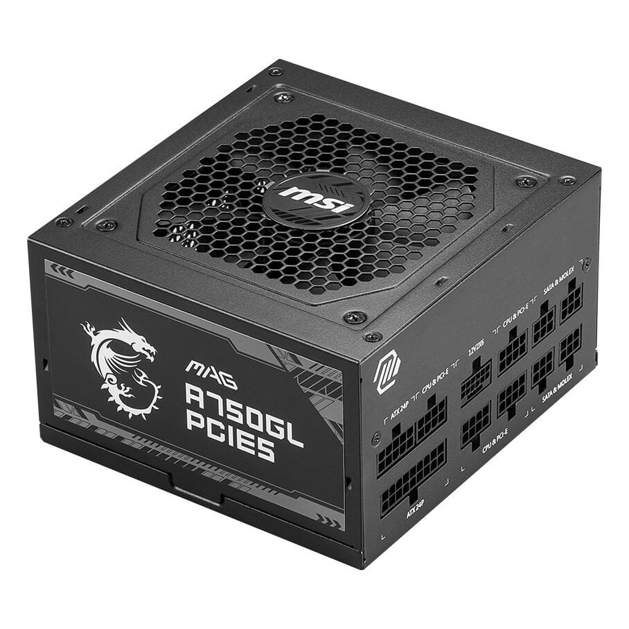 MSI MAG A750GL PCIE5 750W 80+ Gold Full Modüler ATX 3.0 Güç Kaynağı (PSU)