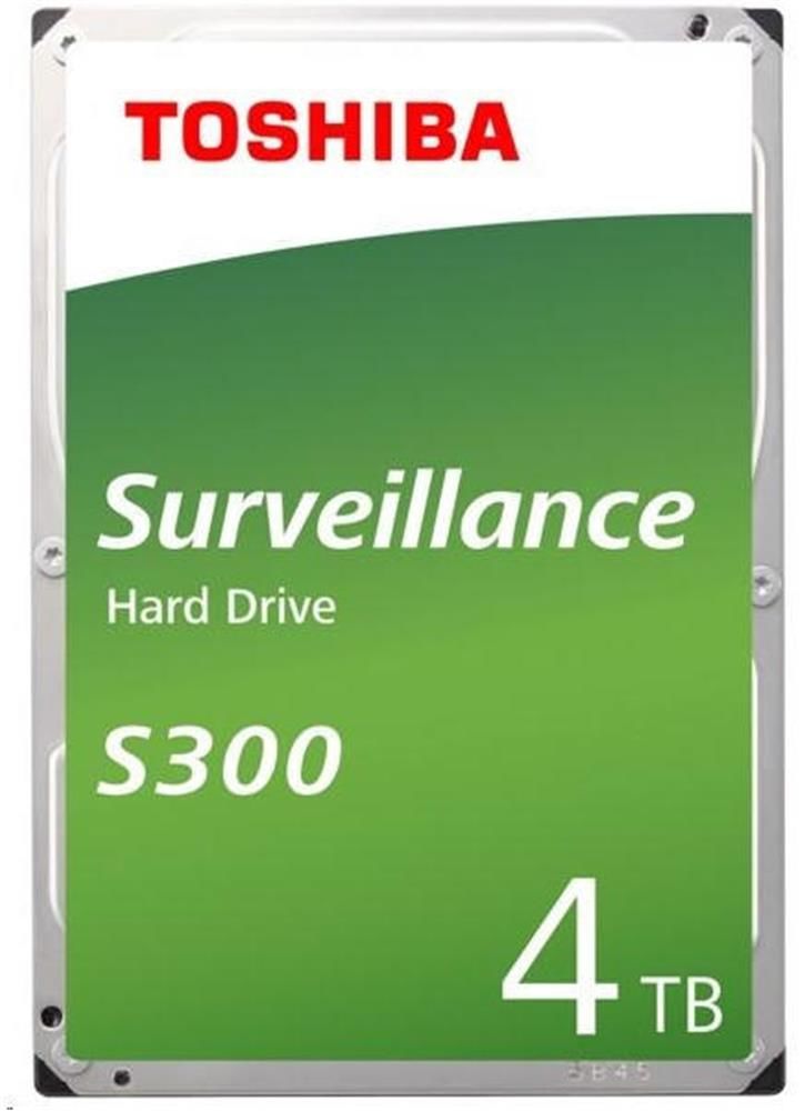 Toshiba 4TB HDWT840UZSVA S300 3.5'' 5400RPM Güvenlik 7-24 Harddisk