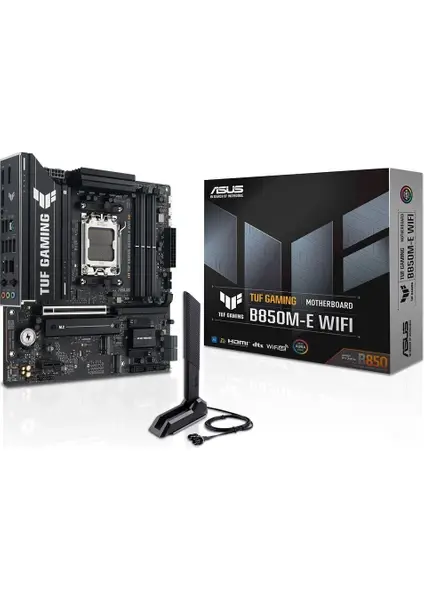 Asus TUF GAMING B850M-E WIFI AMD AM5 DDR5 8000 DP HDMI 3xM2 USB3.2 mATX