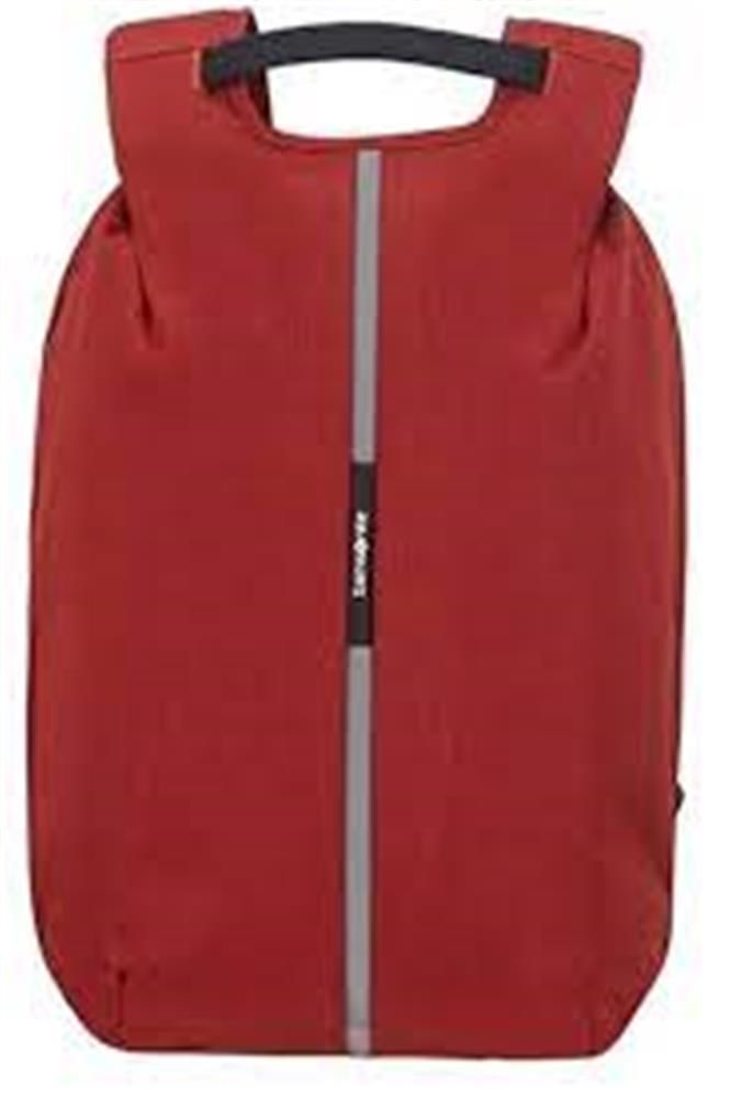 Samsonite KA6-10-001 15,6'' Securipak Kırmızı Notebook Sırt Çantası Suya Dayanıklı, Ergonomik Tasarım