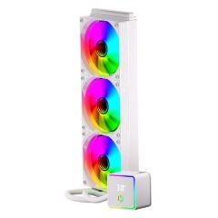 Frisby FCL-360W 360mm ARGB Adreslenebilir PWM Fanlı Sıvı İşlemci Soğutucu - Beyaz