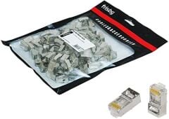 FRISBY FNW-RJ4522N 100 PAKET FTP CAT6 METAL KONNEKTÖR