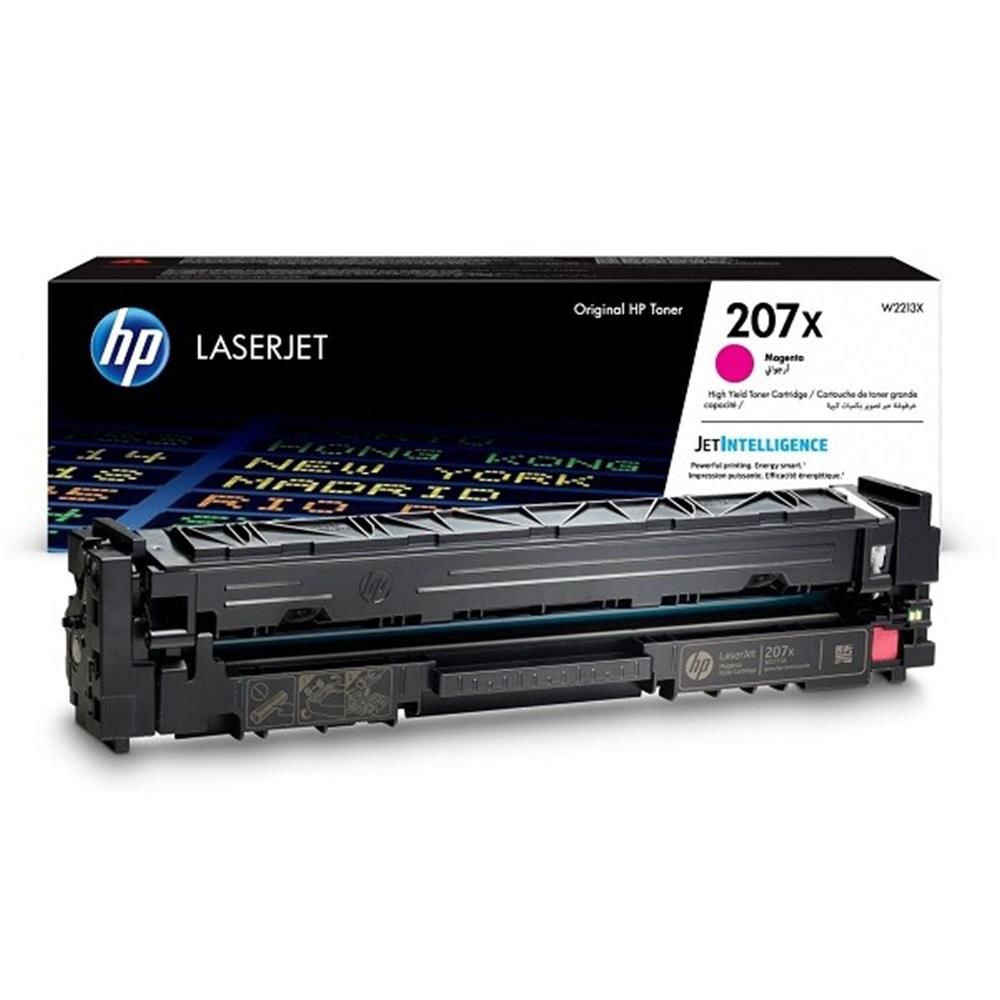 HP 207X Magenta (Macenta) High Yield Yüksek Kapasiteli Lazer LaserJet Toner Kartuşu (W2213X)