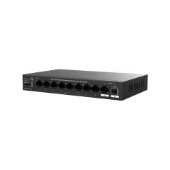 TENDA TEG1110PF-8-120W 10 Port 8x10/100/1000Mbps Gigabit PoE + 2xGigabit Uplink 120W IEEE 802.3af/at Unmanaged Switch