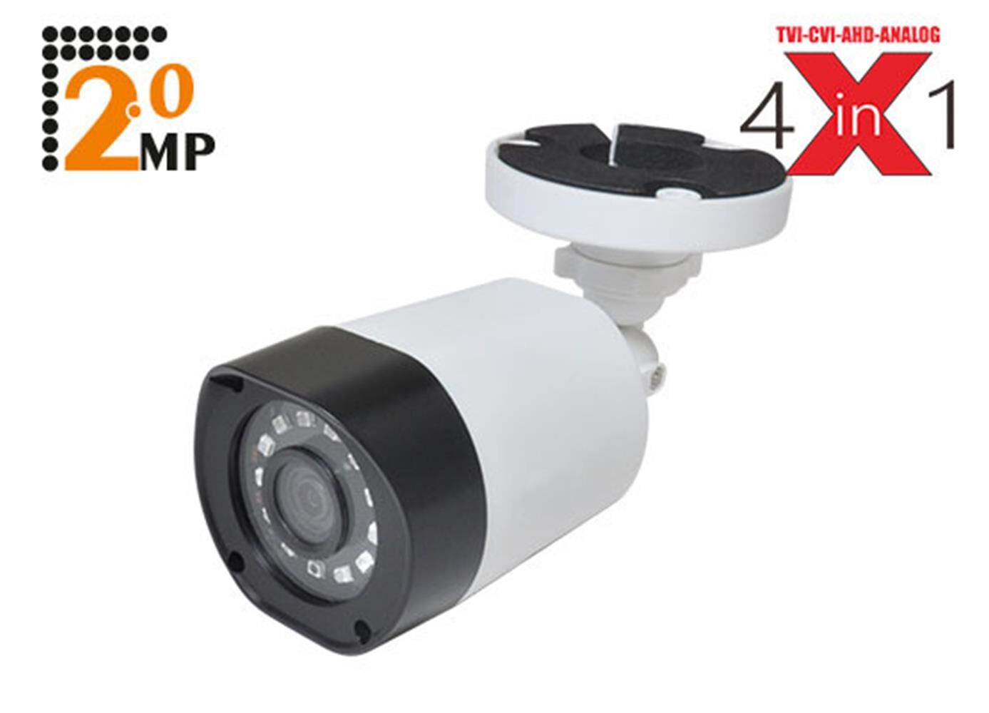 Averdigi Ad-42BE 2mp 3.6mm 18 Smd Led Ahd Plastik Kasa Bullet Kamera