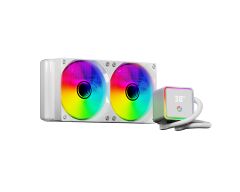 Frisby FCL-240W ARGB 240mm Beyaz Sıvı İşlemci Soğutucusu