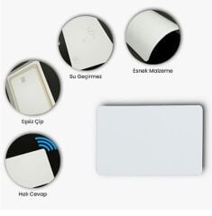 SARKEY SR-621 ISO Mifare Card 13,56 Mhz Mifare Kart,10l'u Paket