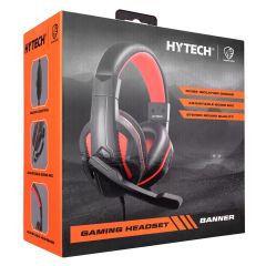 Hytech HY-G9 BANNER Siyah-Kırmızı Gaming Oyuncu Mikrofonlu Kulaklık