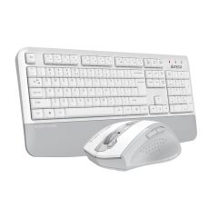 A4 Tech Fstyler FG2500S Beyaz Plus 2.4GHz Kablosuz Multimedya Klavye & 2000 DPI Optik Mouse Set - Türkçe Q