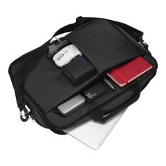 Addison 300657 Siyah 15.6'' Dizüstü Bilgisayar Notebook Çantası, Suya Dayanıklı, Çok Bölmeli, Hafif Taşıma