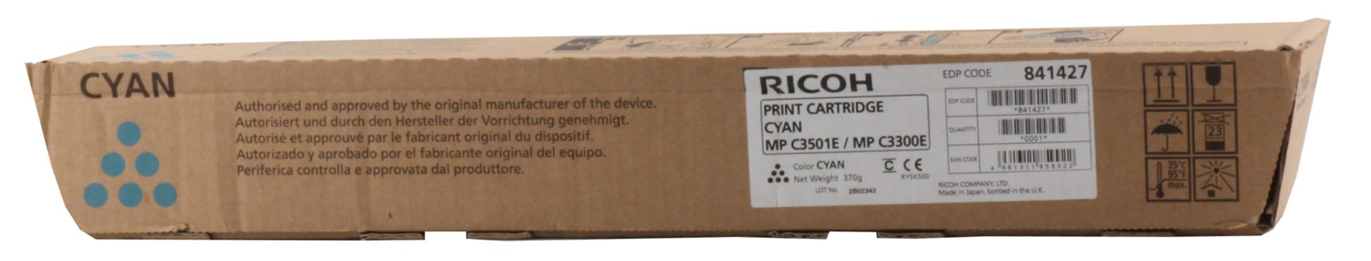 Ricoh M C2000L Magenta (Macenta) Orijinal Fotokopi Toneri (2.500 Sayfa Kapasite)