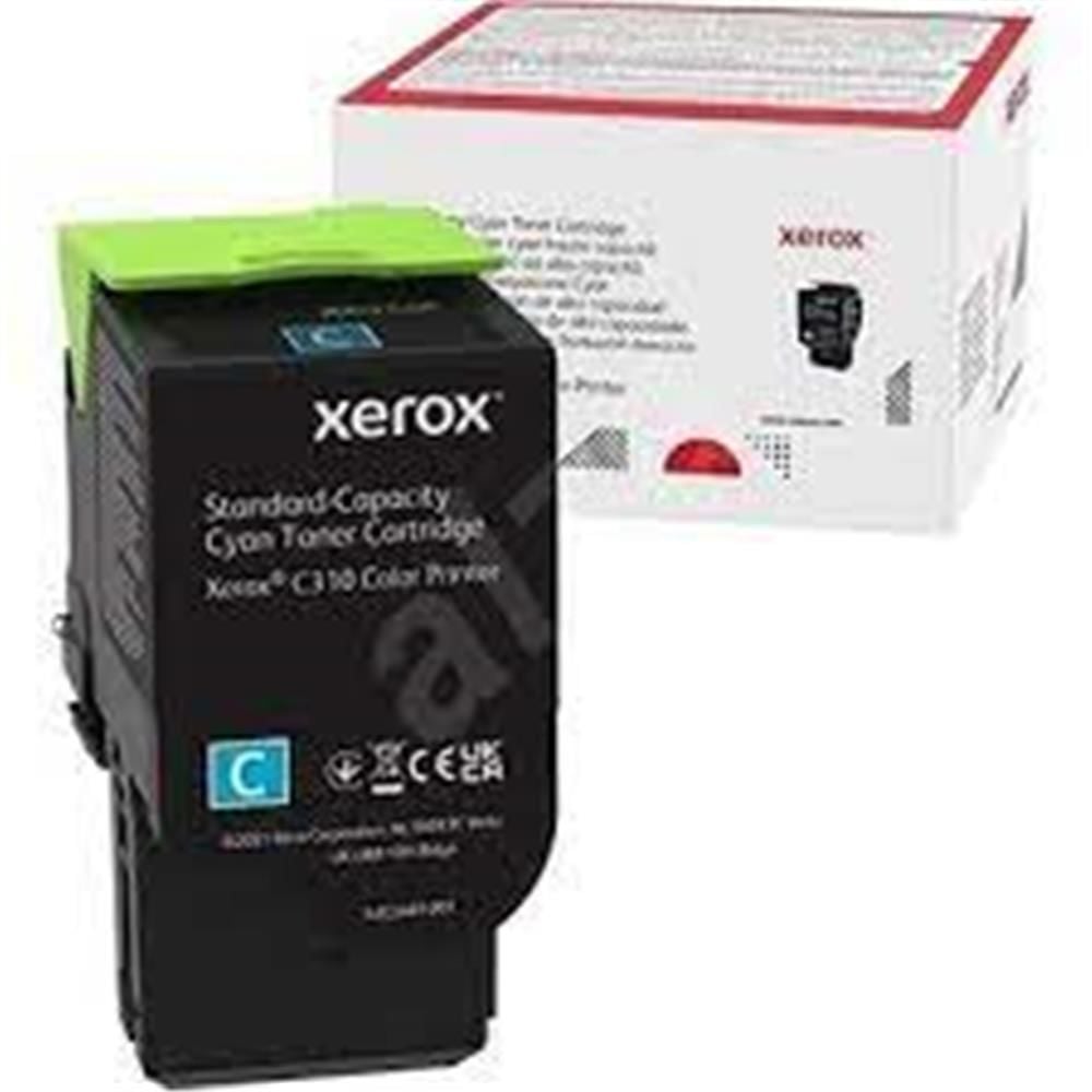 Xerox C310/C315 Serisi Standart Kapasite Cyan (Mavi) Toner Kartuşu - 006R04361