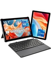 Chuwi Hi10 X2 Intel Core i3 10100Y 8GB DDR5 RAM 256GB Siyah 2in1 W11 10.1'' Klavyeli Tablet