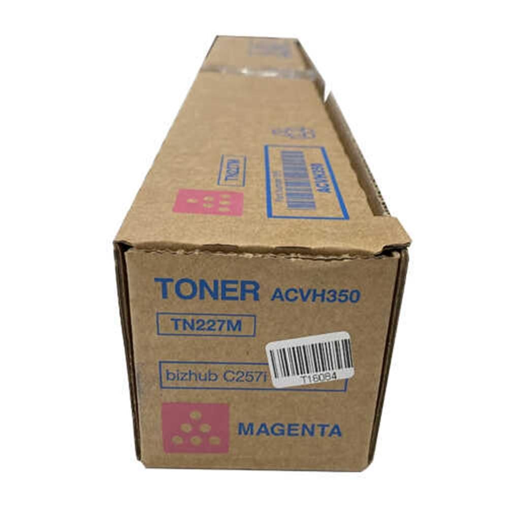 Konica Minolta TN-227M Magenta Macenta Orijinal Fotokopi Toneri (bizhub C257i Serisi Uyumlu)