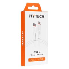 Hytech HY-XTP10 1 Metre 3A USB-C to USB-C (Type-C) Hızlı Şarj ve Veri Kablosu